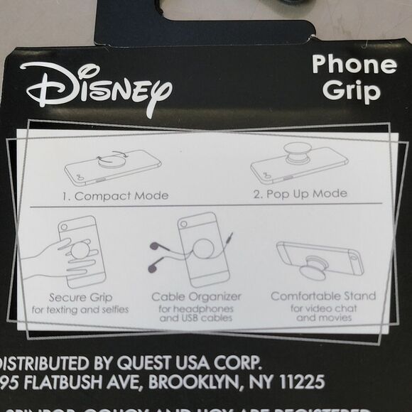 Spinpop Phone Grip Disney Cinderella Princess Kickstand Fidget Cable Organizer‎ - Picture 5 of 5